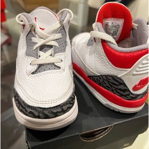 Jordan 3 Retro. Toddler size 8c